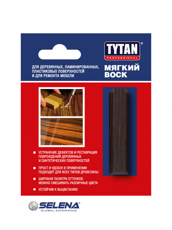 Воск мягкий Tytan Professional цвет 146 венге 7,5 г