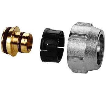 Адаптер резьбовой Flex/Pink 16  2,2 - 3/4" ВР Rehau