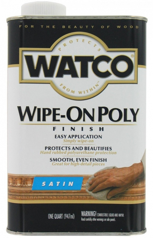 Полироль по дереву Watco полуматовая 0,946 л.