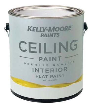 Белоснежная краска для потолков Kelly-Moore Ceiling Paint ультраматовая 3,78 л