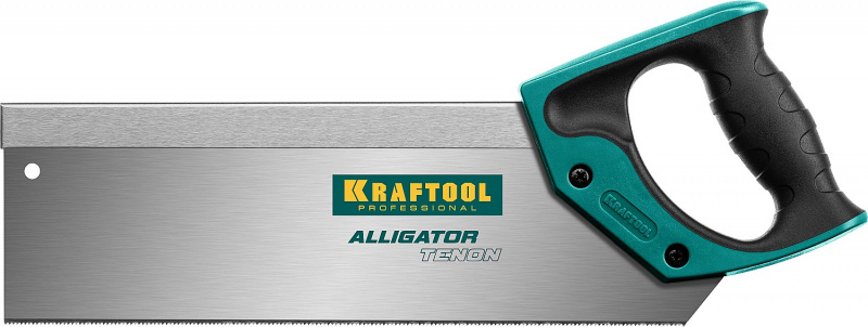 Ножовка для стусла Kraftool KraftMax Tenon с обушком специальный зуб 14 /15 TPI 300 мм.