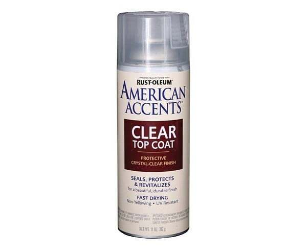 Лак защитный универсальный American Accents Clear Top Coat полуматовый прозрачный 0,946 л.