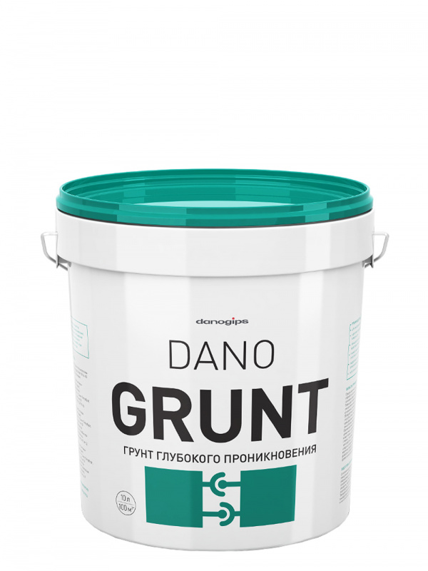 Грунт глубокого проникновения акриловый Dano Grunt 10 л.