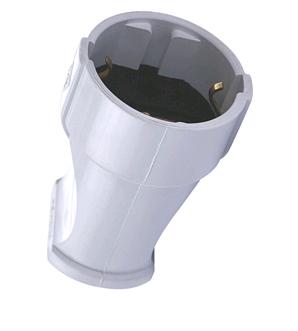 Розетка с/з 16А белая Makel