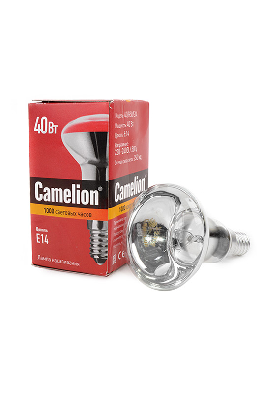 Лампа накаливания R50 40W E14 Camelion