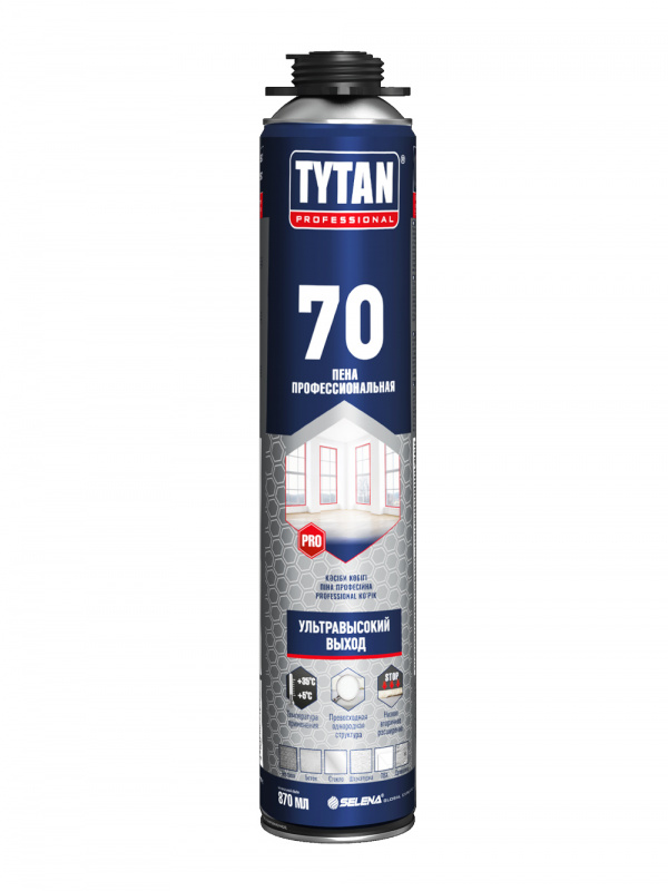 Пена профессиональная Tytan Professional Ultra 70 870 мл.