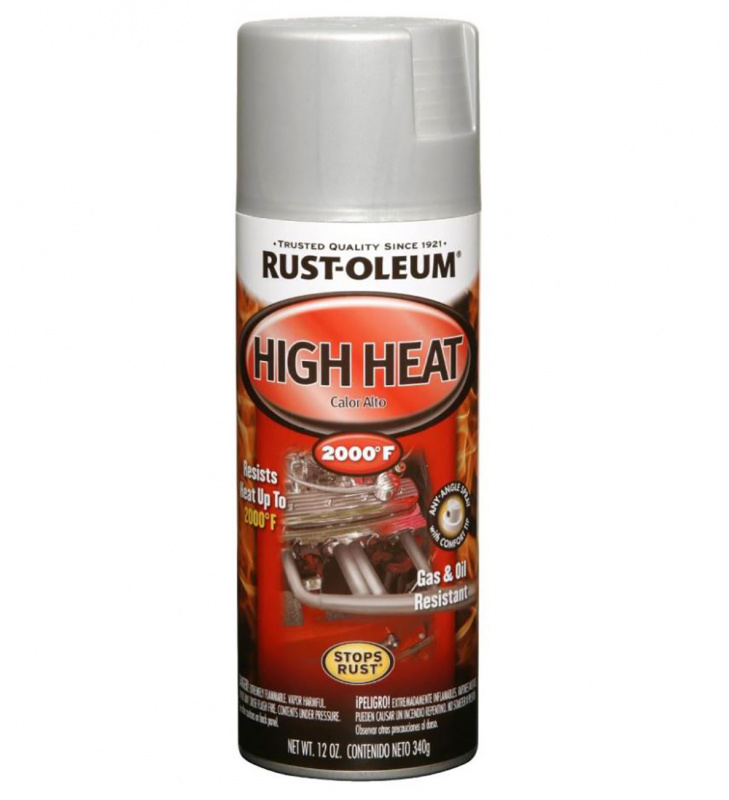 Эмаль термостойкая Specialty High Heat матовая алюминий спрей 340 г.