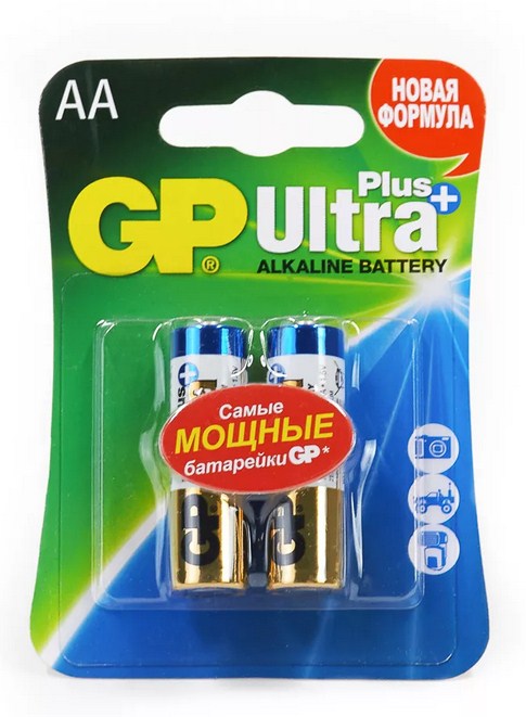 Батарейка LR6-2BL ULTRA PLUS AA GP