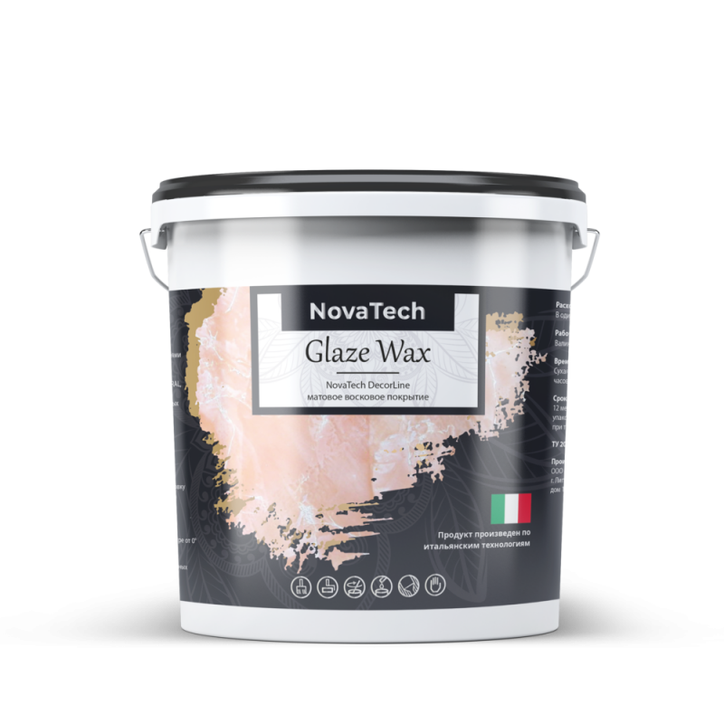 Восковой защитный состав NovaTech Glaze Wax матовый 2,5 л