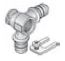 хПресс-угольник д/сант.распр.16 х 1/2" х 16 Uponor