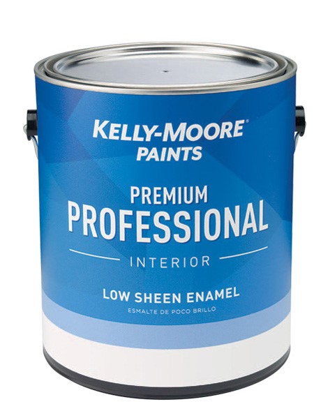 Профессиональная интерьерная краска для стен и потолков Kelly-Moore Premium Professional Interior полуматовая база BС 3,78 л