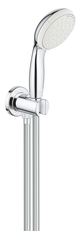 Ручной душ Grohe New Tempesta 100 26406001 с держателем, хром, 2 режима