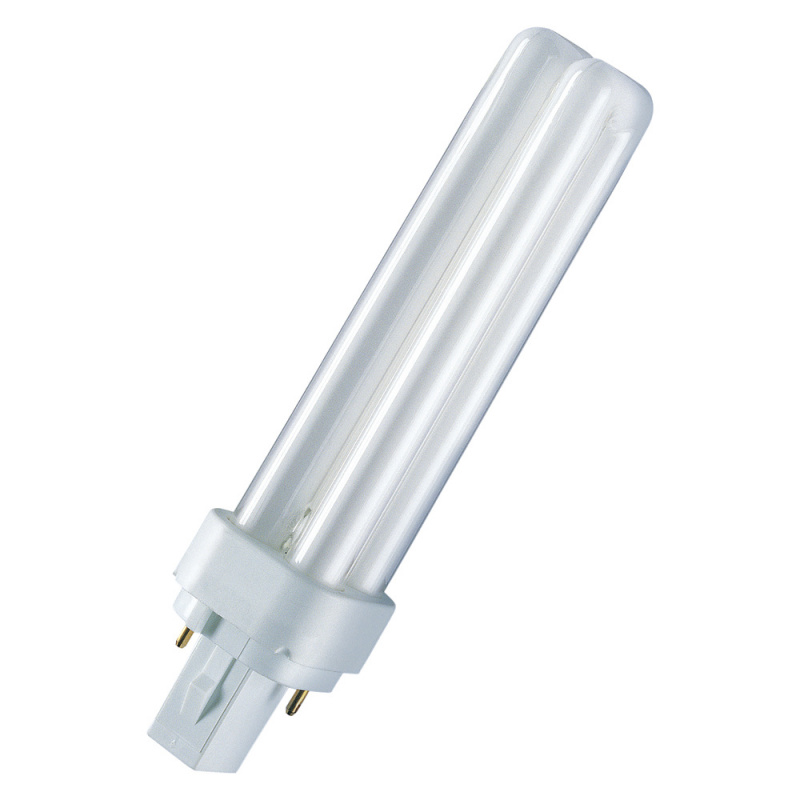 Лампа люминесцентная компактная Dulux D 26W/840 G24d-3 Osram