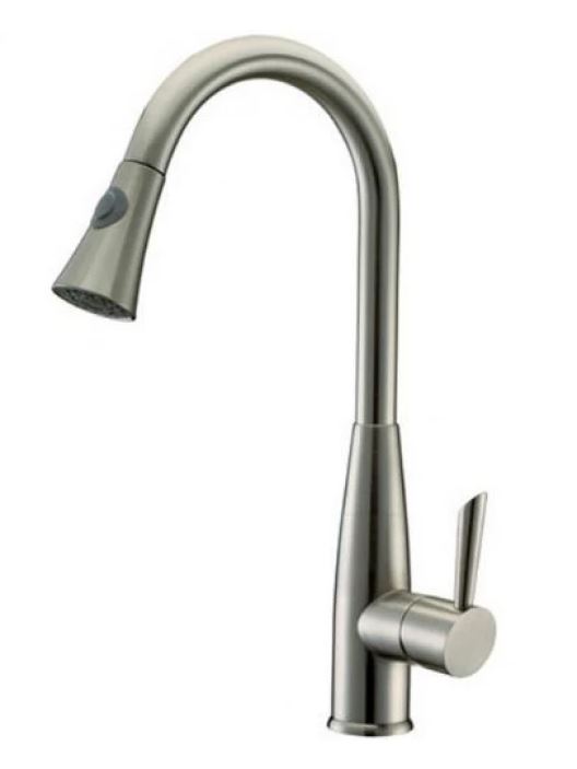 Смеситель для кухни Kaiser Merkur 26144 с выдвижным изливом, хром