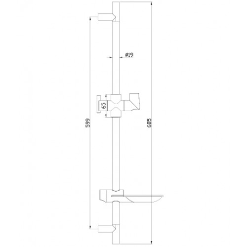 Душевая стойка Lemark  LM8062C хром