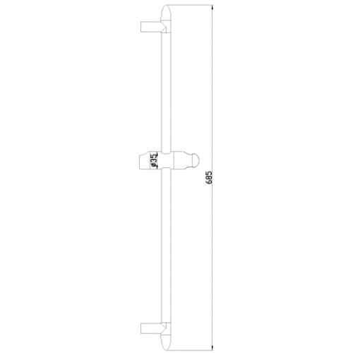 Душевая стойка Lemark  LM8063C хром