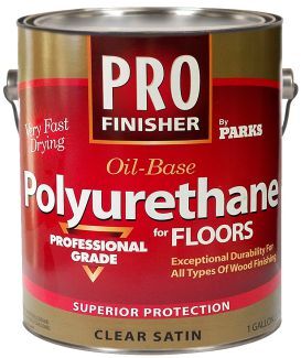 Лак для пола полиуретановый Pro Finisher Oil Based Polyurethane глянцевый 3,78 л.