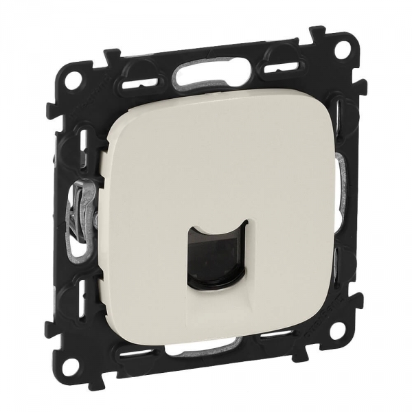 Розетка компьютерная RJ45 кат.5 UTP Valena ALLURE сл.кость Legrand