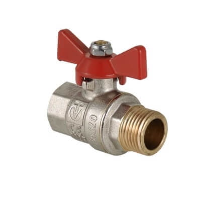 Кран шар. 3/4" ВН бабочка BASE Valtec