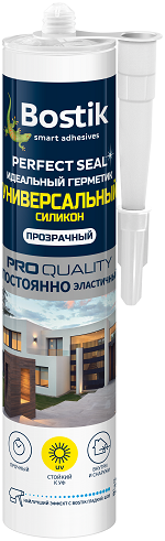 Герметик силиконовый универсальный Bostik Perfect Seal прозрачный 280 мл.
