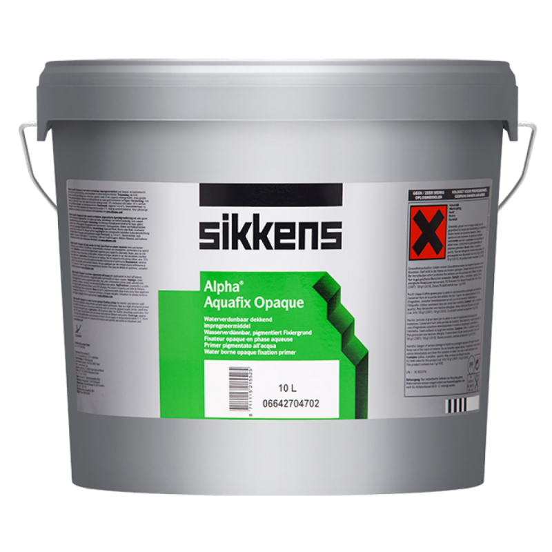 Краска грунтовочная акриловая Sikkens Alpha Aquafix Opaque матовая 5 л.