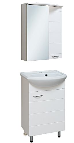 Раковина встраиваемая Runo Уют 45 белая