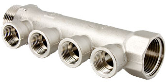 Коллектор 3 выхода 1" х 1/2" ВР Valtec