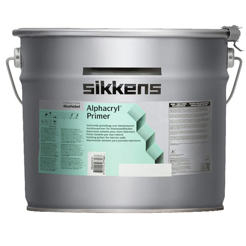 Грунт изолирующий акриловый колеруемый Sikkens Alphacryl Primer полуматовая база BS W05 1 л.