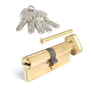 Цилиндровый механизм 80 с вертушкой Apecs SM 80 Z-C-G (40*40)