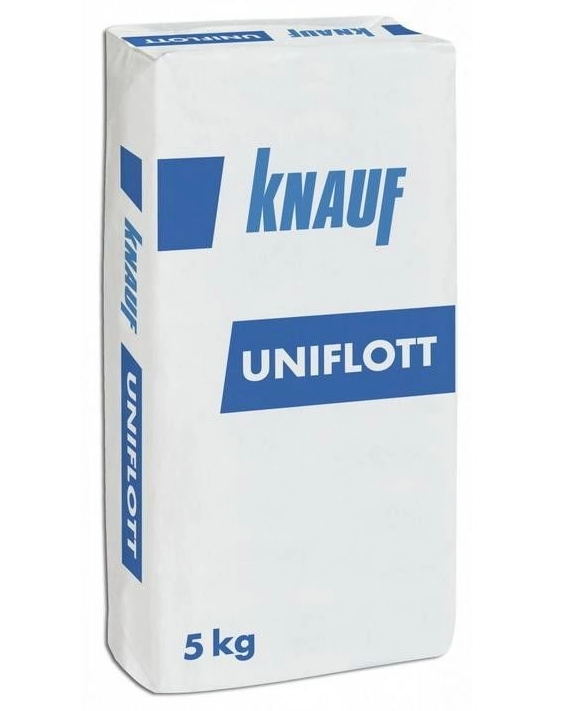 Шпатлевка для внутренних работ гипсовая Knauf Uniflott 5 кг.