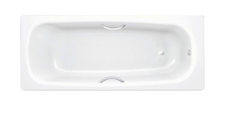 Ванна стальная BLB Universal B75H handles 170х75 белая (3,5 мм), с отверстиями под ручки