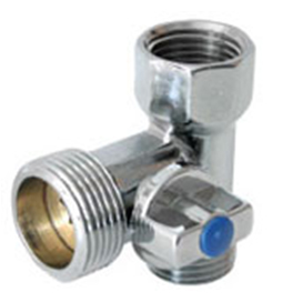 Кран сантехнический 1/2" х 3/4" х 1/2" Valtec