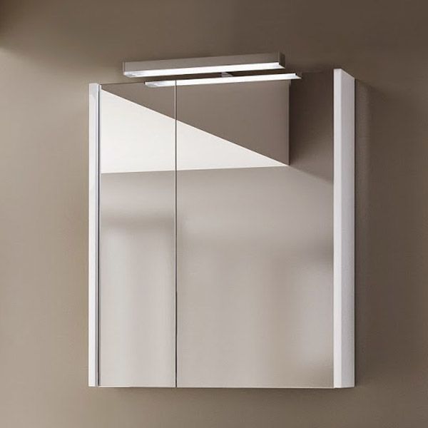 Зеркальный шкаф для ванной комнаты Astra-Form Соло 60 белый