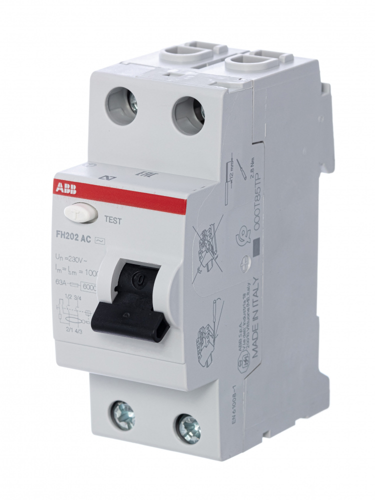 УЗО FH202AC 2Р 40А 300mA ABB