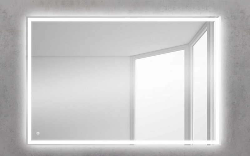 Зеркало для ванной комнаты Belbagno SPC-GRT-600-800-LED-TCH, 80 см, с сенсорным выключателем