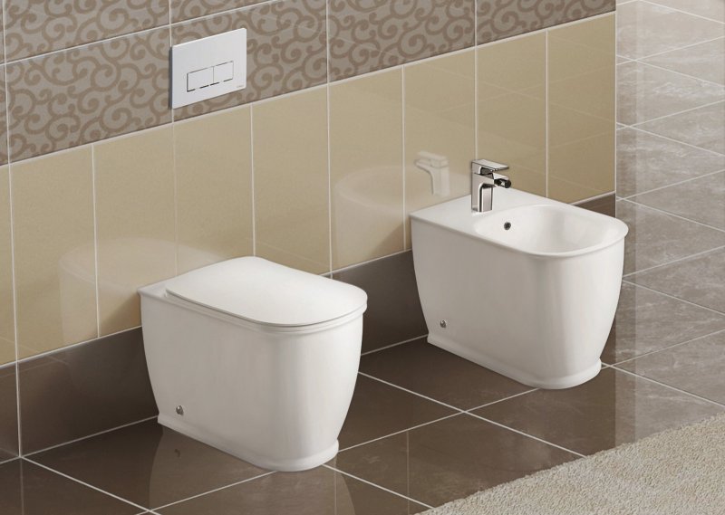Биде напольное Belbagno Prado BB10150B белое