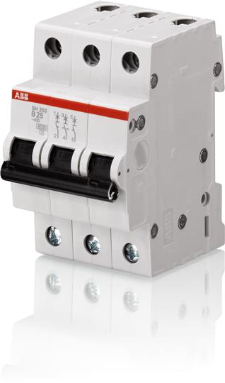 Автоматический выключатель SH203 3P 16А (С) 6kA ABB