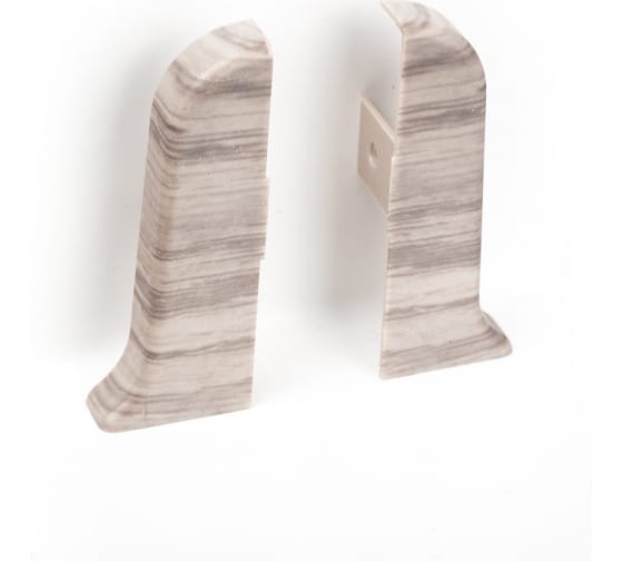 Заглушка ПВХ для напольного плинтуса Рико Лео 160 Каштан амурский