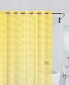 Шторка текстильная для ванной комнаты Bath Plus 3D NFD-3D-orange 180х200 см.