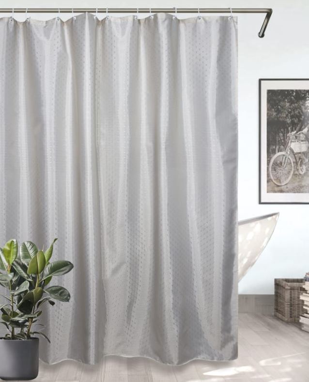 Шторка текстильная для ванной комнаты Bath Plus Moonbeam SK-11 180х200 см.