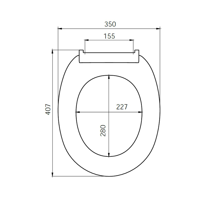 Крышка-сиденье для унитаза Iddis ID 01 046.1 bel, термопласт
