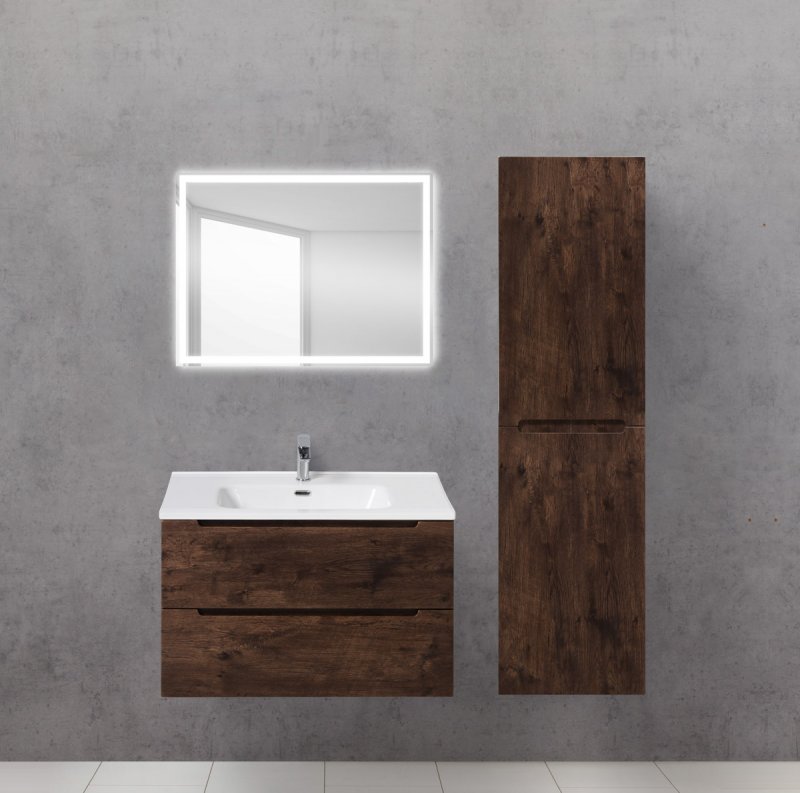 Зеркало для ванной комнаты Belbagno SPC-GRT-600-800-LED-TCH, 80 см, с сенсорным выключателем