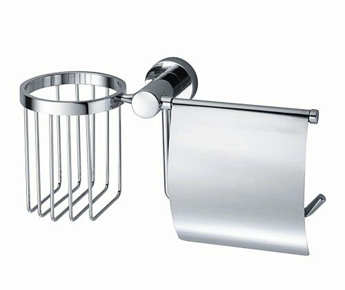 Держатель для туалетной бумаги и освежителя воздуха Wasserkraft Donau K-9459 хром