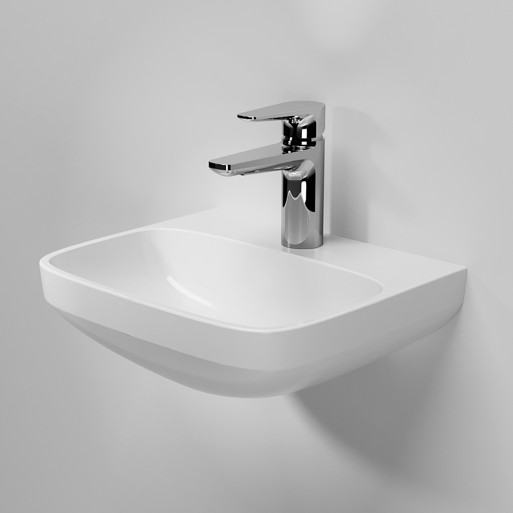 Раковина подвесная AM.PM Inspire C504811WH белая, ширина 38 см