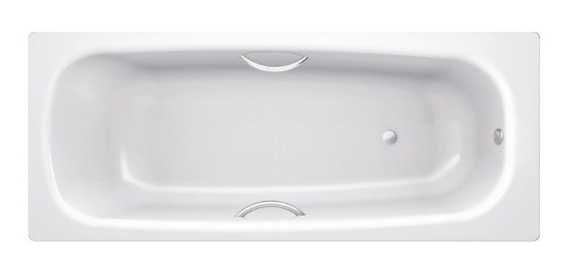 Ванна стальная BLB Universal B70H handles 170х70 белая (3,5 мм), с отверстиями под ручки