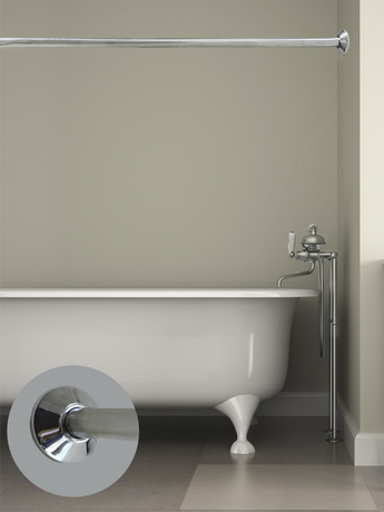 Карниз для ванной комнаты Bath Plus GR240 хром
