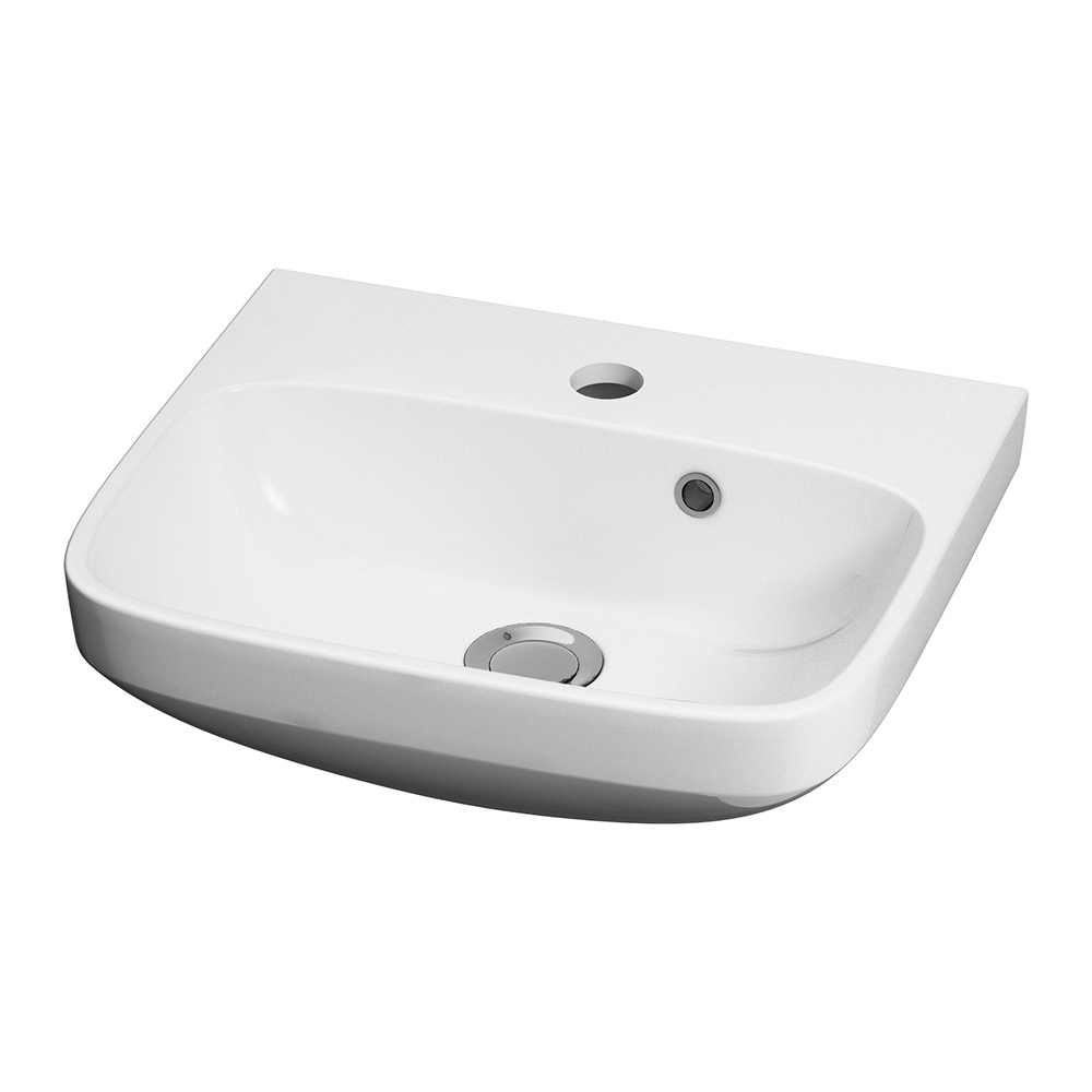 Раковина подвесная AM.PM Inspire C504811WH белая, ширина 38 см