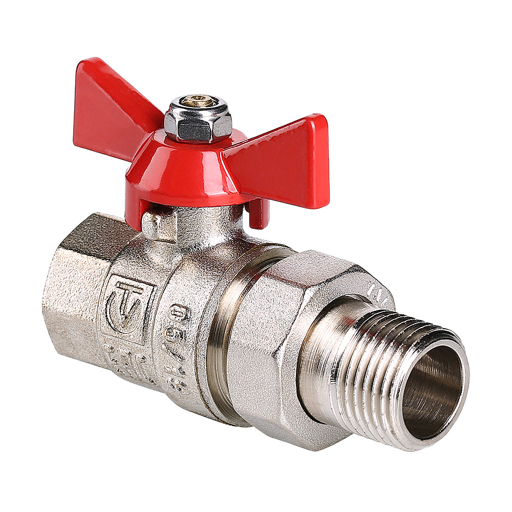 Кран шар. амер. 3/4" ВН бабочка BASE Valtec