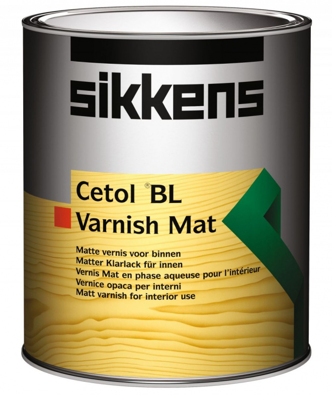 Лак для дерева полиуретановый Sikkens Cetol BL Varnish матовый 1 л.