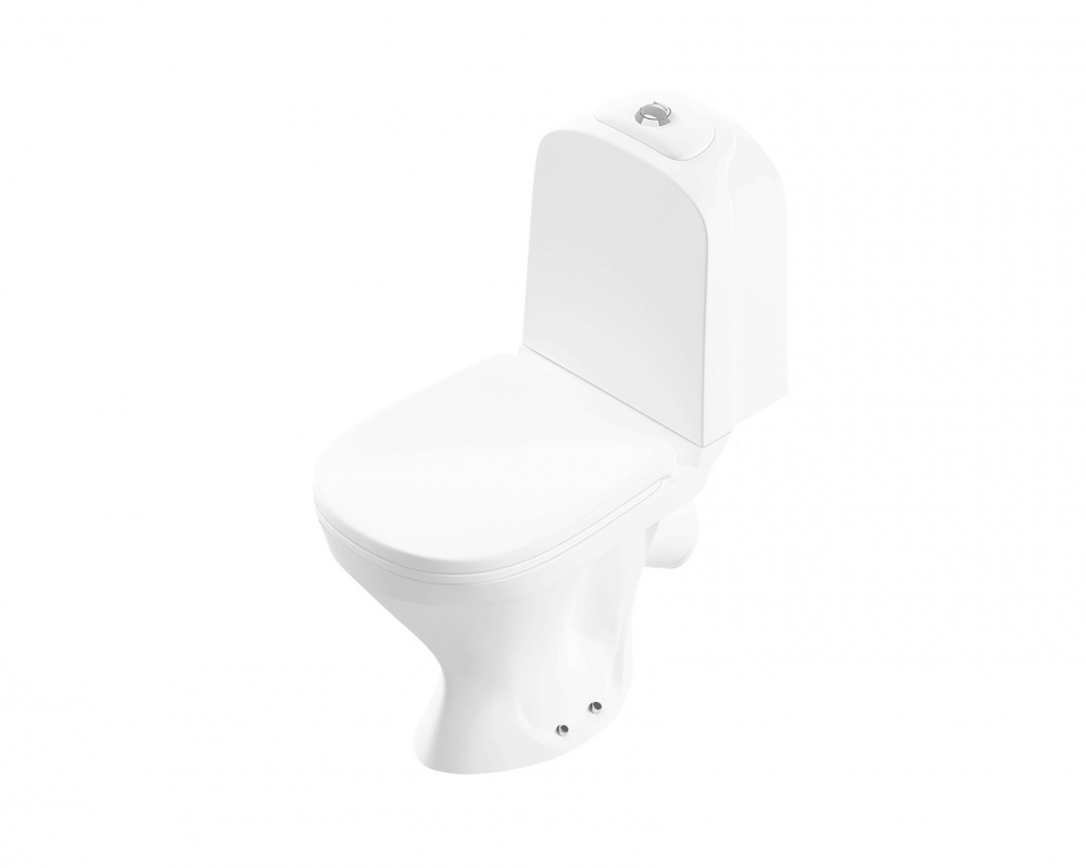 Унитаз напольный Sanita Luxe Classic CSCSLCC01060611, белый, с микролифтом